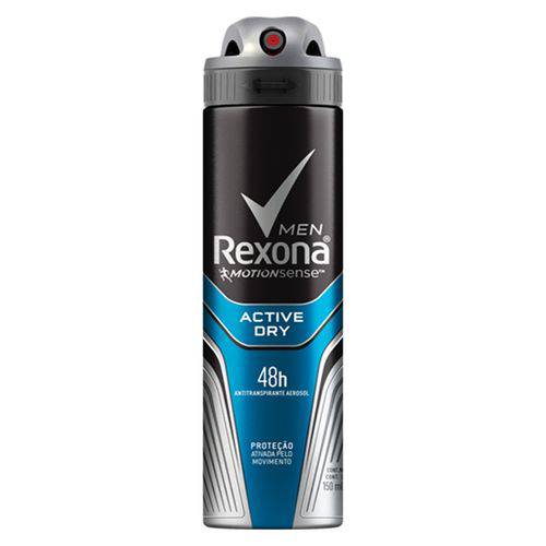 Desodorante Aerosol Rexona Active Dry 150ml