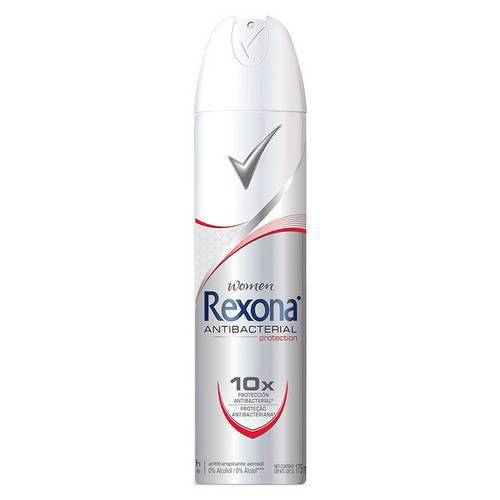 Desodorante Aerosol Rexona Antibacteriano Protection Women com 175 Ml