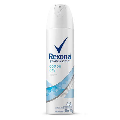Desodorante Aerosol Rexona Cotton Dry 150ml/90g