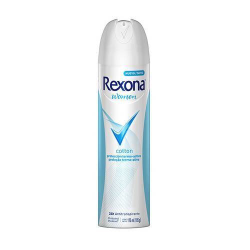 Desodorante Aerosol Rexona Feminino Cotton com 105 Gramas