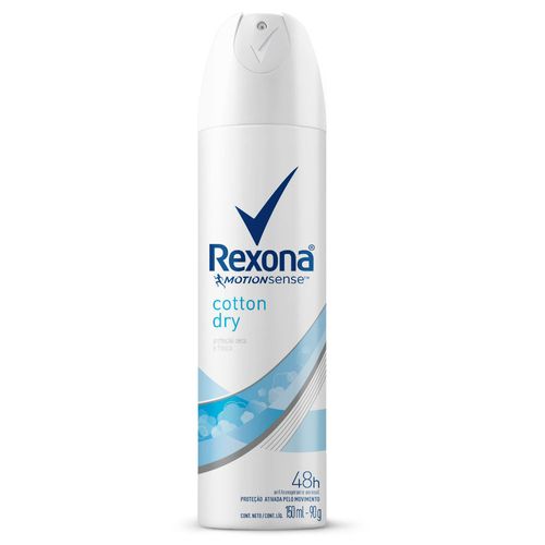 Desodorante Aerosol Rexona Feminino Cotton Dry 90g