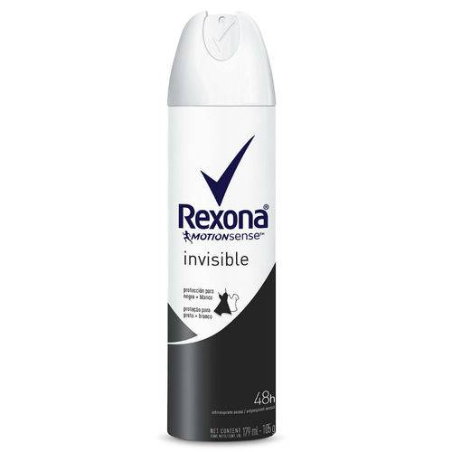 Desodorante Aerosol Rexona Invisible Feminino 179ml