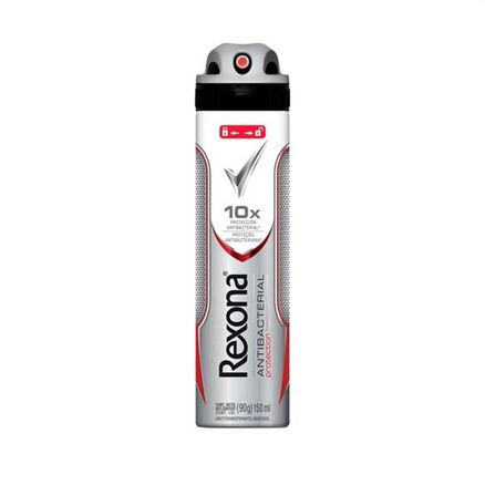 Desodorante Aerosol Rexona Masculino Antibacterial 150ml
