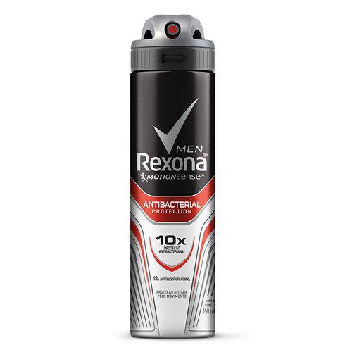 Desodorante Aerosol Rexona Men Antibacterial 90g/150ml