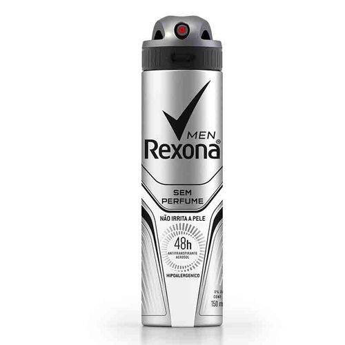 Desodorante Aerosol Rexona Men Sem Perfume 150ml/90g