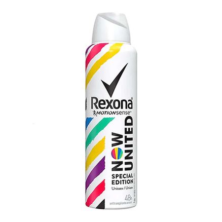 Desodorante Aerosol Rexona Now United Antitranspirante 48h 150ml