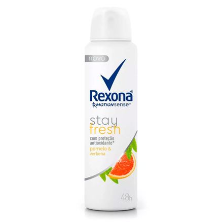 Desodorante Aerosol Rexona Stay Fresh Pomelo e Verbena Feminino 150 Ml