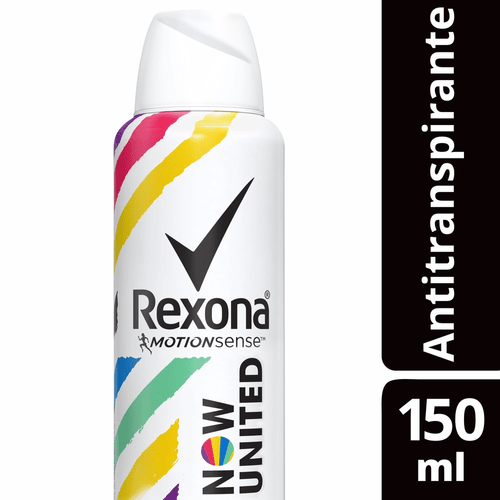 Desodorante Aerosol Unissex Rexona Special Edition Now United 150ml