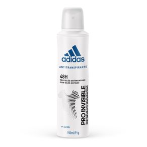 Desodorante Aerossol Adidas Pro Invisible Feminino com 150ml