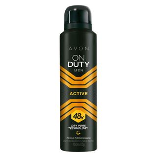 Desodorante Aerossol Antitranspirante On Duty Men Active - 150ml