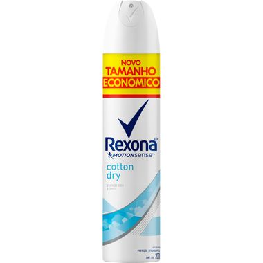 Desodorante Aerossol Fem Cotton Dry Rexona 120g