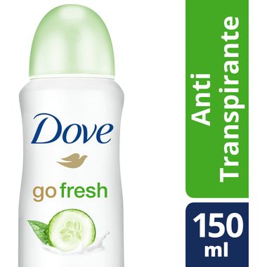 Desodorante Aerosol Go Fresh Pepino e Chá Verde Dove 89g