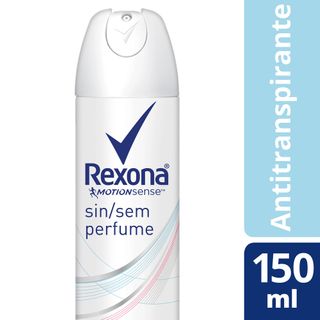 Desodorante Aerossol Rexona Antitranspirante Sem Perfume 150ml