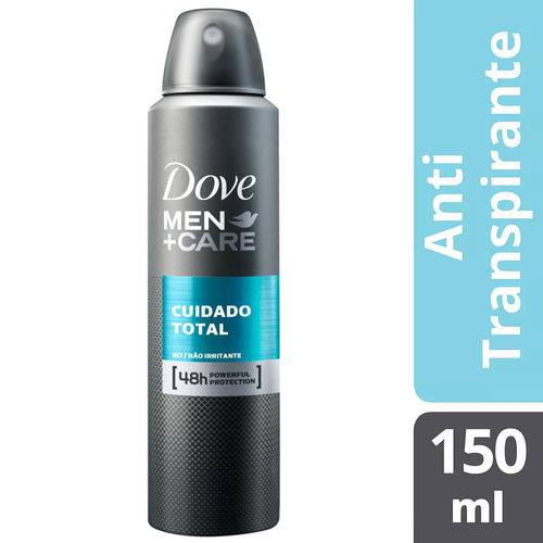 Desodorante Antitransp Aero Dove Men +Care Cuidado Total 48h