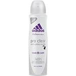 Desodorante Antitranspirante Adidas Feminino Aerosol Pro Clear 48h 150 Ml