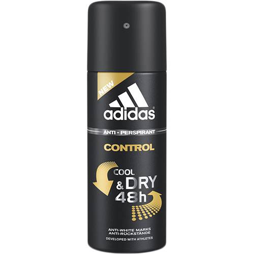 Desodorante Antitranspirante Adidas Masculino Aerosol Control 48h 150 Ml