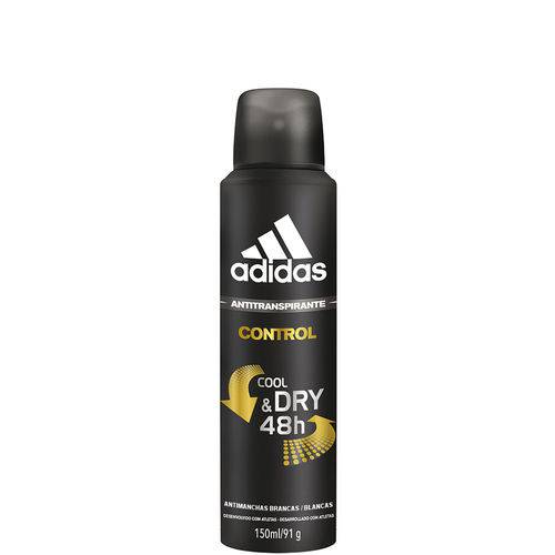 Desodorante Antitranspirante Aerosol Adidas Masculino Control 72h - 150ml