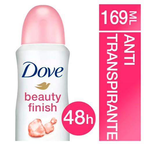Desodorante Antitranspirante Aerosol Dove Beauty Finish com 169ml