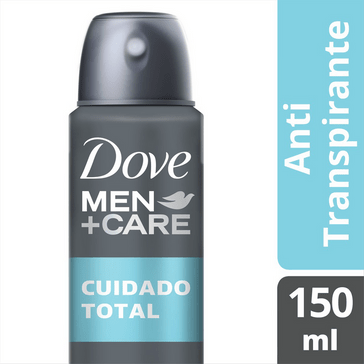 Desodorante Antitranspirante Aerosol Dove Cuidado Total 150ML