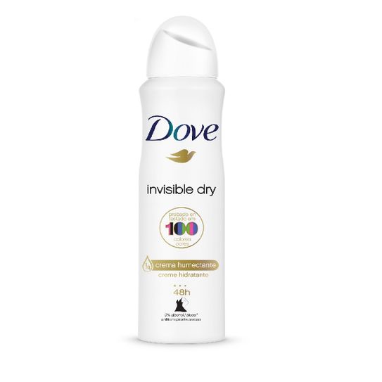 Desodorante Dove Invisible Dry Aerossol 89g