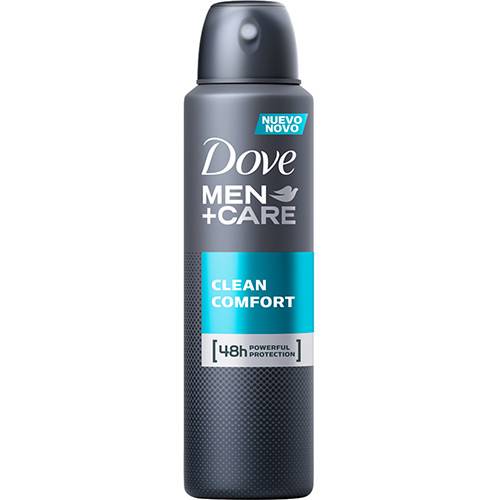 Desodorante Antitranspirante Aerosol Dove Men+Care Clean Comfort 150ml
