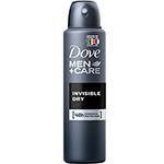 Desodorante Antitranspirante Aerosol Dove Men+Care Invisible Dry 89 Gramas