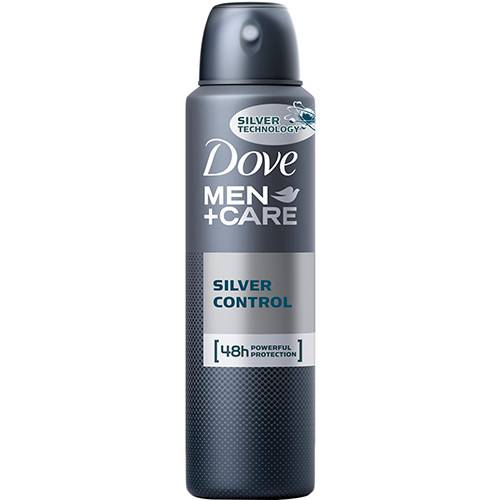 Desodorante Antitranspirante Aerosol Dove Men+Care Silver Control 150ml