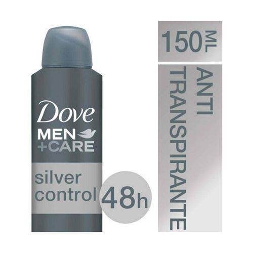Desodorante Antitranspirante Aerosol Dove Men+Care Silver Control