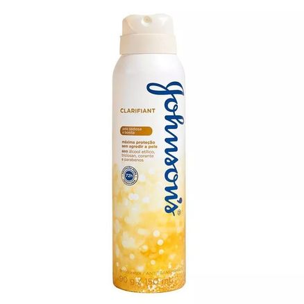 Desodorante Antitranspirante Aerosol Johnson´s Clarifiant com Agente Clareador 150ml
