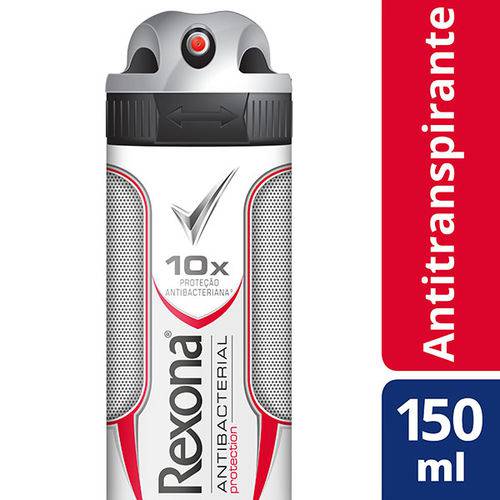 Desodorante Antitranspirante Aerosol Rexona Men Antibacterial Protection