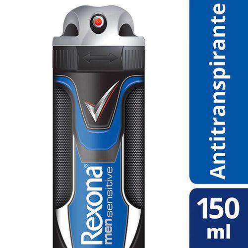 Desodorante Antitranspirante Aerosol Rexona Men Sensitive