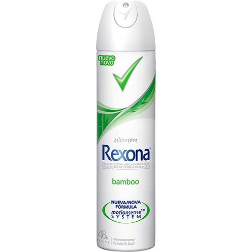 Desodorante Antitranspirante Aerosol Rexona Women Bamboo 175ml