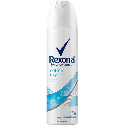 Desodorante Antitranspirante Aerosol Rexona Women Cotton 150ml
