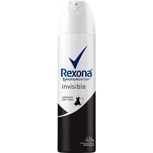 Desodorante Antitranspirante Aerosol Rexona Women Invisible 150ml