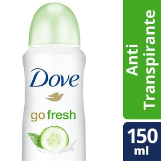 Desodorante Antitranspirante Aerossol Dove Go Fresh Pepino 150ml