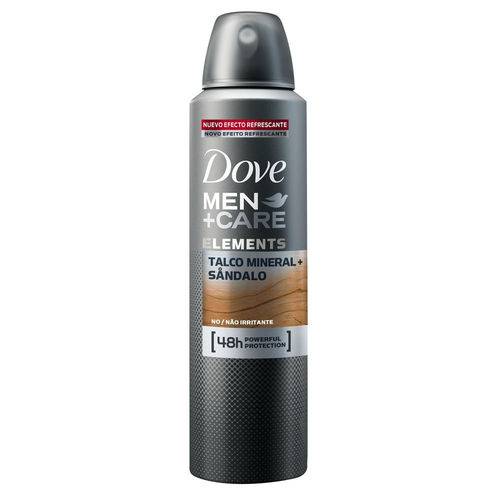 Desodorante Antitranspirante Aerossol Dove Men Talco Mineral 150ml