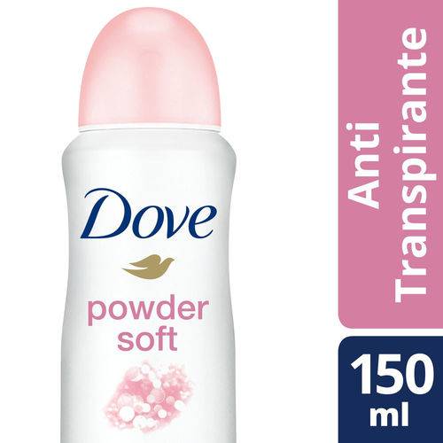 Desodorante Antitranspirante Aerossol Dove Powder Soft 150ml