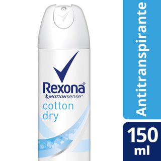 Desodorante Antitranspirante Aerossol Rexona Cotton 150ml