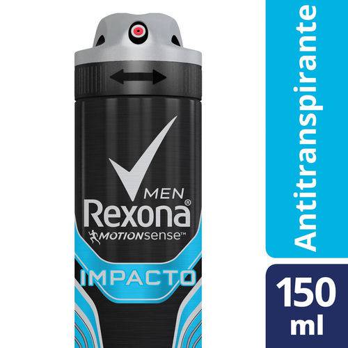 Desodorante Antitranspirante Aerossol Rexona Impacto 150ml