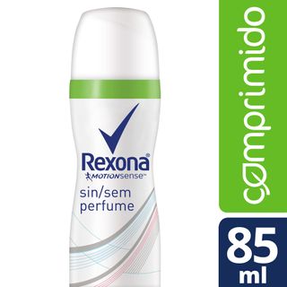Desodorante Antitranspirante Aerossol Rexona Sem Perfume 85ml