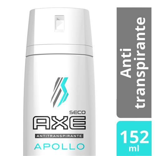 Desodorante Antitranspirante Masculino Axe Apollo Seco com 152ml
