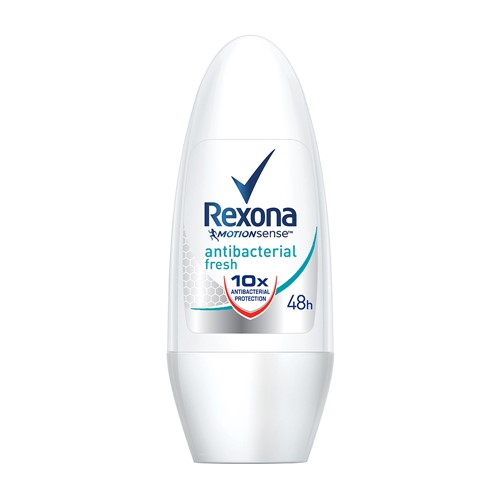 Desodorante Antitranspirante Rexona Antibacterial Fresh Roll-on com 50ml