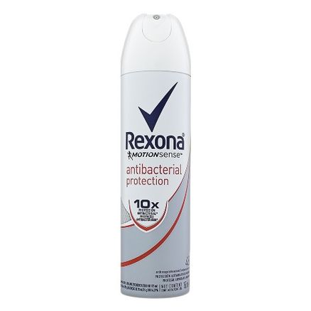 Desodorante Antitranspirante Rexona Antibacterial Protection Aerosol 150ml