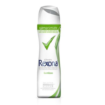 Desodorante Antitranspirante Rexona Fem Aerosol Comprimido BAMBOO 85ml