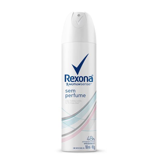 Desodorante Rexona Sem Perfume Aerossol 90g