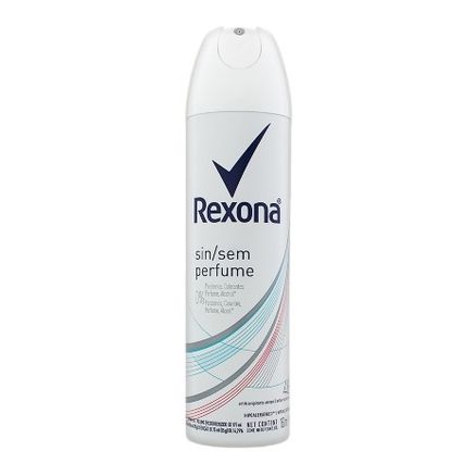 Desodorante Antitranspirante Rexona Sem Perfume Aerosol 150ml
