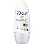 Desodorante Antitranspirante Roll On Dove Invisible Dry Feminino 50ml
