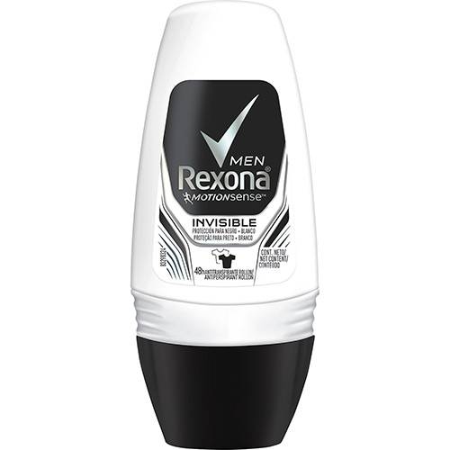 Desodorante Antitranspirante Roll On Rexona Men Invisible 50ml