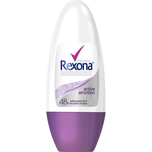 Desodorante Antitranspirante Roll On Rexona Women Active Emotion 50ml
