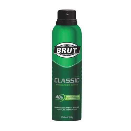 Desodorante Antitraspirante Alcoolico Brut Men Classic 150ml